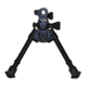 Versa-Pod All Steel Model 51 7-9in Prone Bipod w/Rubber Feet And Universal Adaptor, Black, 160-051