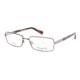 Kenneth Cole KC0213 Eyeglass Frames - Shiny Dark Brown Frame Color