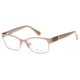 Kenneth Cole KC0214 Eyeglass Frames - Matte Light Brown Frame Color