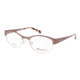 Kenneth Cole KC0215 Eyeglass Frames - Matte Dark Brown Frame Color