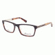 Kenneth Cole KC0220 Eyeglass Frames - Brown Horn Frame Color
