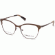 Kenneth Cole KC0281 Eyeglass Frames - Matte Dark Brown Frame Color