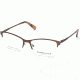Kenneth Cole KC0283 Eyeglass Frames - Matte Dark Brown Frame Color
