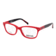Kenneth Cole KC0753 Eyeglass Frames - Shiny Red Frame Color