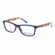 Kenneth Cole KC0757 Eyeglass Frames - Shiny Blue Frame Color