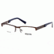 Kenneth Cole KC0783 Eyeglass Frames - Matte Dark Brown Frame Color