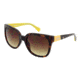 Kenneth Cole KC2729 Sunglasses - Dark Havana Frame Color, Gradient Brown Lens Color