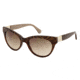 Kenneth Cole KC7124 Sunglasses - Animal Frame Color, Gradient Brown Lens Color