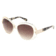 Kenneth Cole KC7138 Sunglasses - Crystal Frame Color, Gradient Brown Lens Color