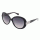 Kenneth Cole KC7138 Sunglasses - Shiny Black Frame Color, Gradient Smoke Lens Color