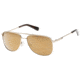 Kenneth Cole KC7153 Sunglasses - Gold Frame Color, Brown Mirror Lens Color