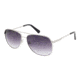 Kenneth Cole KC7153 Sunglasses - Shiny Gun Metal Frame Color, Gradient Smoke Lens Color