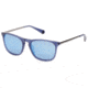 Kenneth Cole KC7178 Sunglasses - Matte Blue Frame Color, Brown Mirror Lens Color