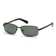 Kenneth Cole KC7212 Sunglasses - Matte Black Frame Color, Green Lens Color