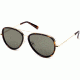 Kenneth Cole KC7222 Eyewear - Unisex - Sunglasses - Havana Frame Color, Green Lens Color