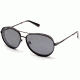 Kenneth Cole KC7223 Sunglasses - Matte Black Frame Color, Smoke Polarized Lens Color