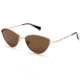 Kenneth Cole KC7235 Sunglasses - Shiny Rose Gold Frame Color, Brown Polarized Lens Color