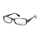 Kenneth Cole New York KC0191 Eyeglass Frames - Black/Crystal Frame Color