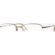 Kenneth Cole New York KC0584 Eyeglass Frames - Shiny Light Brown Frame Color