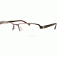 Kenneth Cole New York KC0704 Eyeglass Frames - Shiny Dark Brown Frame Color