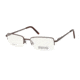 Kenneth Cole Reaction KC0726 Eyeglass Frames - Shiny Dark Brown Frame Color