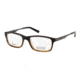 Kenneth Cole Reaction KC0733 Eyeglass Frames - Shiny Dark Brown Frame Color