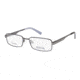Kenneth Cole Reaction KC0734 Eyeglass Frames - Shiny Gun Metal Frame Color