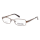 Kenneth Cole Reaction KC0737 Eyeglass Frames - Shiny Dark Brown Frame Color