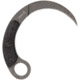 Kensei Tactical Fixed Blade Knife, 4in, Black, Micarta Handle KE001