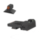 Kensight Bomar BMCS Beveled Blade Adjustable Target 1911 Rear Night Sight Set, Orange, 980-095