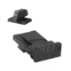Kensight Bomar BMCS in3 Tritium Barin 1911 Night Sight w/ 0.200in Tritium Flat Base Front Sight, Black, 960-038