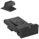 Kensight Bomar BMCS Serrated Adjustable Target 1911 Rear Sight w/ Rounded Blade, Black, 970-003