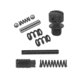 Kensight Colt Style Formerly Accro Complete Hardware Set, Black, 840-500