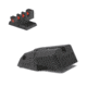 Kensight DAS Flat Profile Fiber Optic Adjustable for Elevation Only Rear 1911 Sight, Black, 930-639