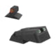 Kensight Serrated Blade DAS Adjustable Tritium Rear Night Sight, Orange, 980-629