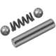 Kensight Colt Style Formerly Accro Elevation Screw Detent Set w/ Retainer Pin