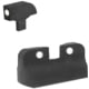 Kensight GI Series Square-Notch Pistol Sight, Gov't Model, Rear/Front, Arctic White Dot, Black, 950201