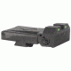 Kensight Kimber Adjustable Trijicon Tritium Insert Night Sight w/ Rounded Blade, Black, 860-263