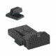 Kensight LPA TRT Beveled Serrated Blade Flat Profile Adjustable Target 1911 Rear Sight, Black, 960-083
