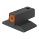 Kensight ProGlo Tritium Flat Base Front Night Sight, 0.240in Tall, Orange, 880-824
