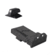 Kensight Ruger SR1911 Adjustable Contoured Base Arctic White Dot Sight Set, Black, 972-066