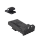 Kensight Ruger SR1911 Adjustable Flat Base Arctic White Dot Sight Set, Black, 962-066
