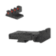 Kensight Ruger SR1911 Target Flat Base Sight Set w/Rounded Blade, Black, 932-063