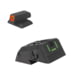 Kensight Springfield Serrated Blade inUin Tritium Sight, Orange, 981-638