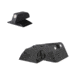 Kensight Springfield Serrated Blade White Dot Rear Sight, Black, 971-678