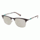 Kenzo 3176 Bifocal Prescription Sunglasses KZ317602 - Frame Color Black/Silver
