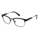 Kenzo 4201 Progressive Prescription Eyeglasses - Frame BLUE/GUN, Size 53/20mm KZ420101