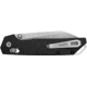Kershaw Iridium Folding Knife, 3.45in, D2 Steel, Reverse Tanto Blade, 6061-T6 Aluminum, Black Handle, 2038R