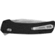 Kershaw Layup Folding Knife, 3.4 in, D2 Steel, Drop Point Blade, Nylon, Black Handle, 2047
