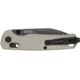 Kershaw Bel Air Folding Knife, 3.1 in Blade, CPM MagnaCut Stainless Steel, Plain, Bright Nickel Cerakote, 6105